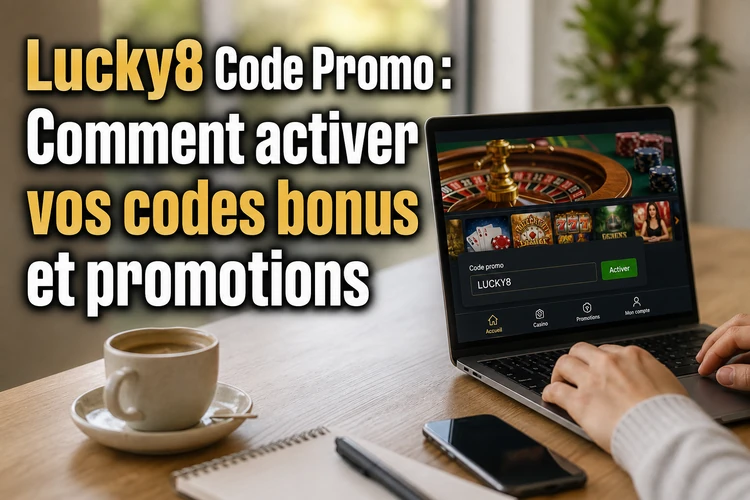 Lucky8 Code Promo: Comment activer vos codes bonus et promotions