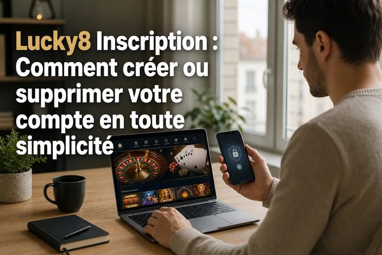 Lucky8 Inscription: Comment créer ou supprimer votre compte en toute simplicité