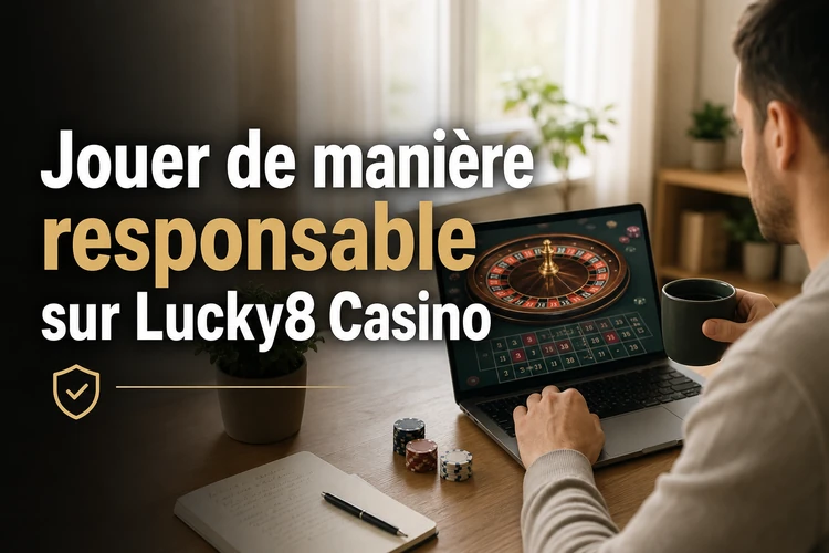Jouer de manière responsable sur Lucky8 Casino